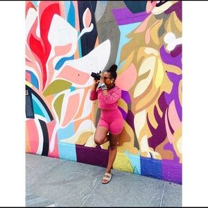 Two Piece Pink Set From Amazon Size Small